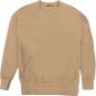 Mens Oversized Long Sleeve Pullover Sweatshirt Zipper Sleeve Detail