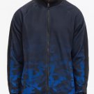 Mens Camo Ombre Track Jacket Full Zip Athletic Stretch