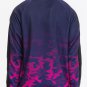 Mens Camo Ombre Track Jacket Full Zip Athletic Stretch