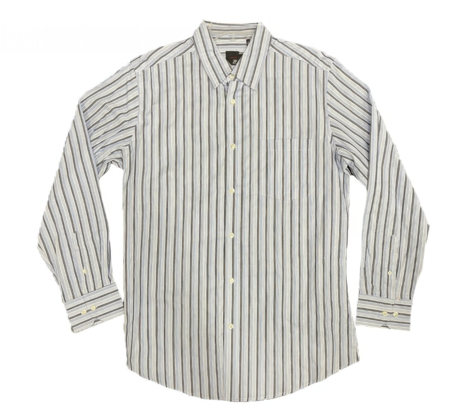 Mens Michael Brandon Long Sleeve Striped Button Down Shirt