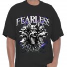 Mens Doberman Fearless Graphic T-Shirt Cotton Relaxed