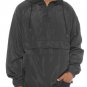 Mens Color Block Anorak Jacket Quarter Zip Pullover Windbreaker