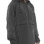 Mens Color Block Anorak Jacket Quarter Zip Pullover Windbreaker
