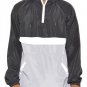 Mens Color Block Anorak Jacket Quarter Zip Pullover Windbreaker