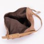 Womens Faux Suede Bindle Shoulder Bag Slouchy Hobo Purse