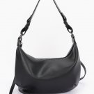 Womens Faux Leather Strap Shoulder Bag Slouchy Hobo Purse