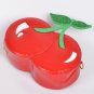 Red Cherry Novelty Crossbody Clutch Bag