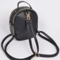 Studded Mini Backpack with Chain Detail