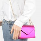 Metallic Flap Top Handle Crossbody Bag
