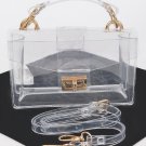 Clear Transparent Top Handle Shoulder Bag