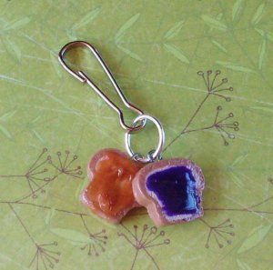 PB&J Polymer Charms