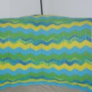 Banana Berry Chevron Blanket