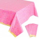 Donuts Birthday Party Table Covers (Pink 54 X 108 In 3 Pack)