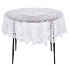 Round Lace Tablecloth For Wedding Party Dining Decorations 59 Inch