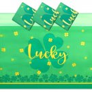 St Patrick'S Tablecloth Green Table Cover Party Decor (54 X 108 In 3 Pack)