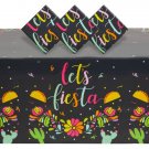3 Pack Let’S Fiesta Table Cover Cinco De Mayo Party Decorations 54X108 In