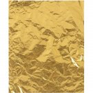 200X Valentine'S Day Gold Aluminum Foil Candy Wrappers For Chocolate