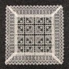 18"" Square White Lace Placemat Table Doily Doilies Party Wedding Bridal Passover