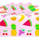 Tablecloth For Two-Tti Frutti 2Nd Birthday Party Decorations (54 X 108 In 3X)