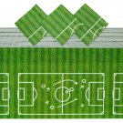 3 Pack Grass Table Cloth Soccer Themed Birthday Party Supplies 54X108 In