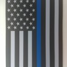 Thin Blue Line Adult Neck + Face Gaiter, Neck Buff, Mask, UPF 50+