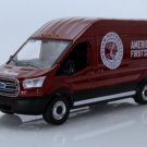 Diecast 2015 Ford Transit Indian Motorcycle Delivery Van 1:64 Scale Truck