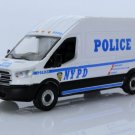 Diecast 2015 Ford Transit Nypd York City Police Van 1:64 Scale Truck