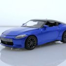 Diecast 2023 Nissan Z Sports Car Rz34 Fairlady Coupe 1:64 Scale Blue