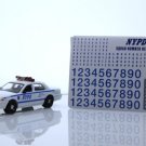 Diecast 2011 Ford Crown Victoria Nypd York City Police Car 1:64 Scale