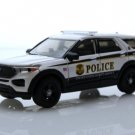 Diecast 2021 Ford Explorer Usa Secret Service Federal Police 1:64 Scale
