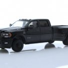 Diecast 2021 Dodge Ram 3500 Dually Limited Night Edition Truck 1:64 Scale Black