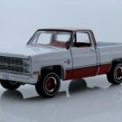 Diecast 1983 Chevy Silverado Square Body Pickup Truck 1:64 Fleetside White
