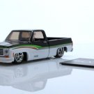 Diecast 1973 Chevy Silverado Lowered Square Body C 10 Pickup Truck 1:64