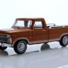 Diecast 1973 Ford F100 Pickup Truck Explorer Special 1:64 Scale Orange