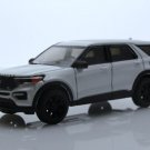 Diecast 2022 Ford Explorer St Performance Suv Car 1:64 Scale Star White