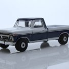 Diecast 1976 Ford F 150 Ranger Xlt Pickup Truck 1:64 Scale Blue F100