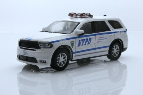 Diecast 2019 Dodge Durango Nypd York City Nyc Police Car 1:64 Scale