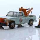 Diecast 1987 Gmc Sierra K2500 Squarebody Gulf Oil Wrecker Tow Truck 1:64