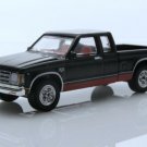 Diecast 1983 Chevy S 10 Durango Maxi Cab Pickup Truck Off Road 1:64 Black