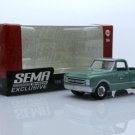 Diecast 2021 Chevy 1967 C10 Pickup Truck Holley Speed Green