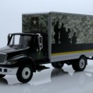 Diecast Us Army Military Box Truck International Durastar 1:64 Scale Usa