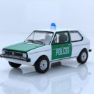 Diecast 1974 Volkswagen Golf Mk1 Germany Polizei Police Car 1:64 Scale