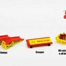 Diecast 1:18 Scale Gmp Auto Shop Tool Set #2 Shell Oil Diorama Gmp 18950