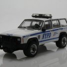 Diecast 1997 Jeep Cherokee York City Police Dept Nypd Car 1:64 Scale