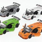 Diecast 4Pc Set 5" Lamborghini Huracan Lp620 2 Super Trofeo 1:36