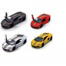 Diecast 4 Pc Set 5" Lamborghini Aventador Lp700 4 Stripes Car 1:38