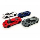 Diecast Set Of 4 5" 2017 Ford Gt 1:38 Scale Car