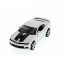 Diecast 5" 2014 Chevy Chevrolet Camaro Stripe Car 1:38 White