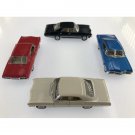 Diecast 4Pc Set 5" Chevy 1967 Chevrolet Impala Car 1:43