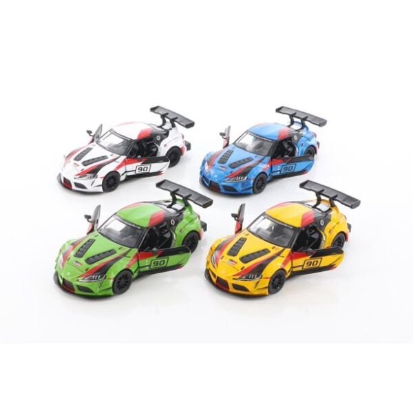 Diecast 5" Ota Gr Supra Racing Conc. Decal Car 1:36 Choose Color